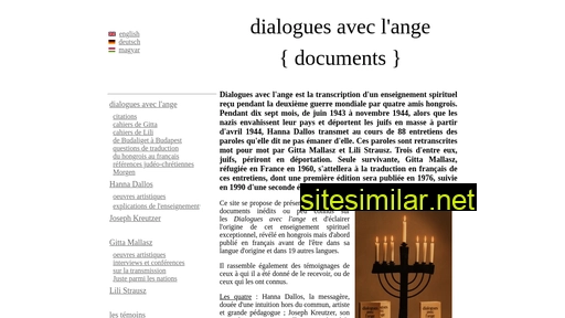 Dialogues-ange similar sites