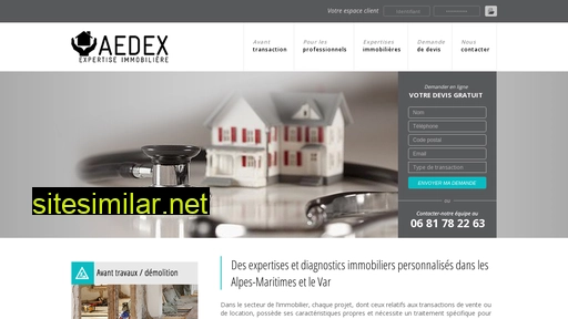 Diagnostic-expertise-aedex similar sites