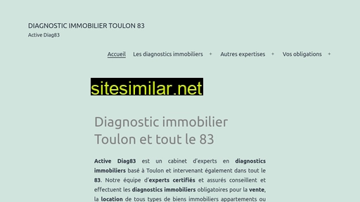 Diagnostic-immobilier-toulon-83 similar sites