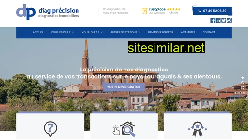 diagprecision-lauragais.fr alternative sites