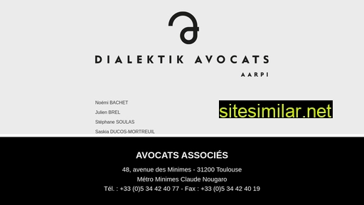 dialektik-avocats.fr alternative sites