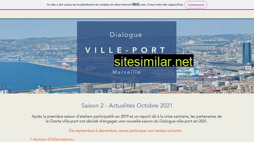 dialoguevilleportmarseille.fr alternative sites