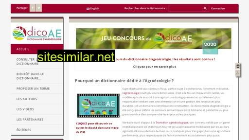 dicoagroecologie.fr alternative sites