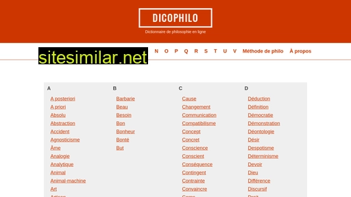 dicophilo.fr alternative sites