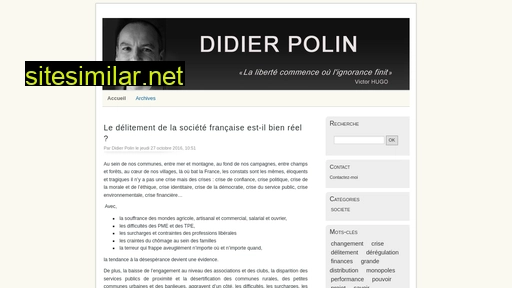 didier-polin.fr alternative sites