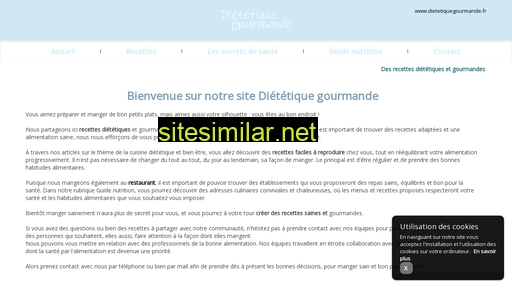 dietetiquegourmande.fr alternative sites