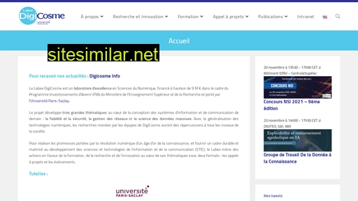 digicosme.cnrs.fr alternative sites