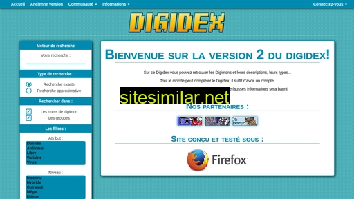 digidex.free.fr alternative sites