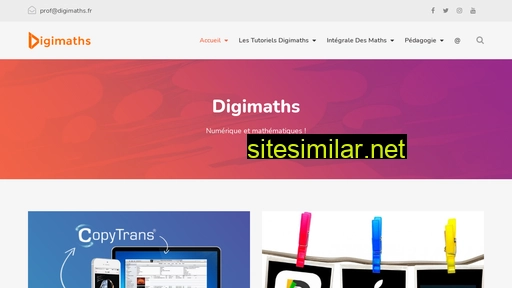 digimaths.fr alternative sites