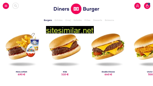 dinersburger.fr alternative sites