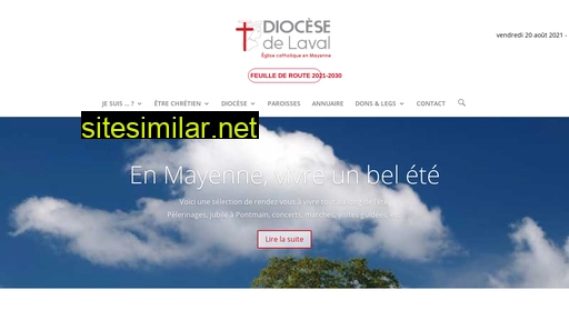 diocesedelaval.fr alternative sites