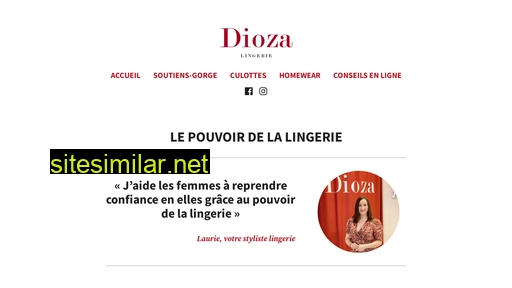 dioza-lingerie.fr alternative sites