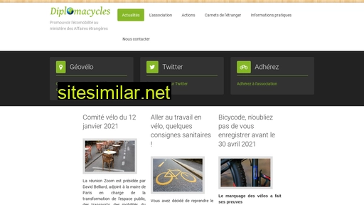 diplomacycles.fr alternative sites