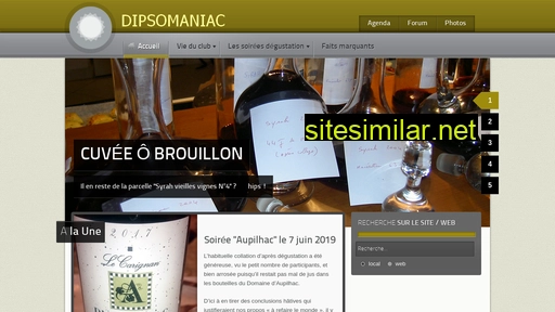 dipsomaniac.fr alternative sites