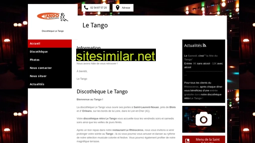 Discotheque-le-tango similar sites