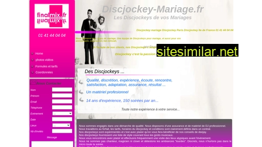 Discjockey-mariage similar sites