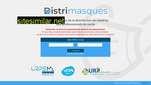 distrimasques.fr alternative sites