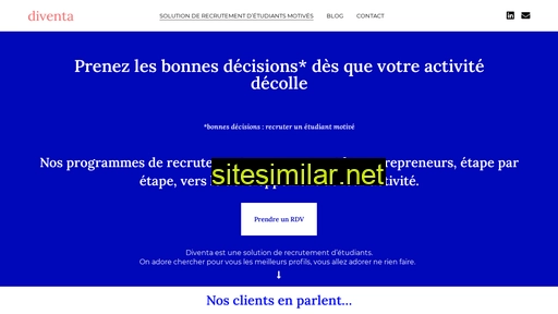 diventa.fr alternative sites