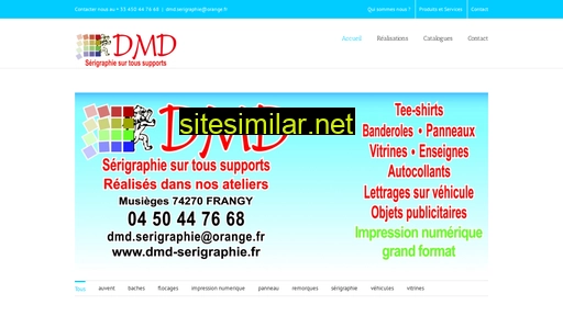 dmd-serigraphie.fr alternative sites