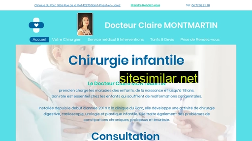 docteurclairemontmartin.fr alternative sites