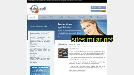 Docnroll-traduction similar sites
