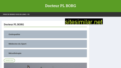 docteurborg.fr alternative sites