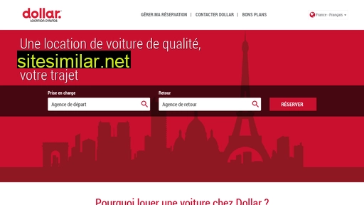 dollarcarrental.fr alternative sites