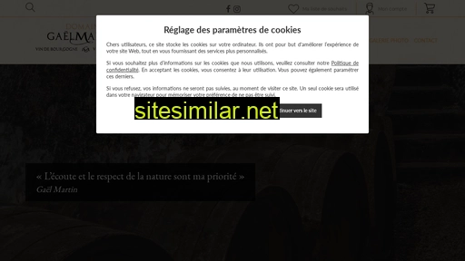 domaine-gaelmartin.fr alternative sites
