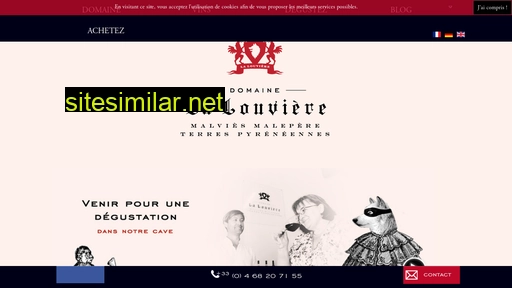 domaine-la-louviere.fr alternative sites