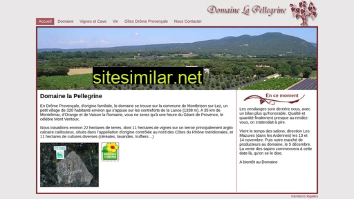domaine-pellegrine.fr alternative sites