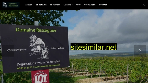 domaine-resseguier.fr alternative sites