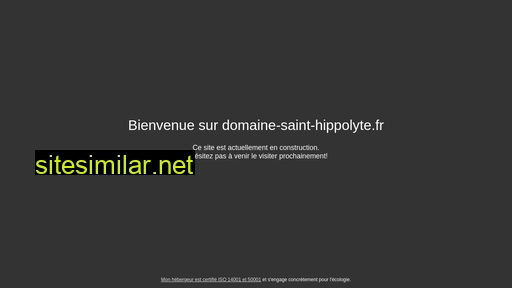 domaine-saint-hippolyte.fr alternative sites
