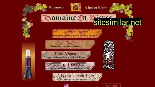 domaine-saintpierre.fr alternative sites