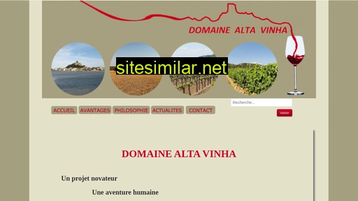 Domainealtavinha similar sites