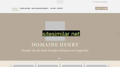 domainehenry.fr alternative sites