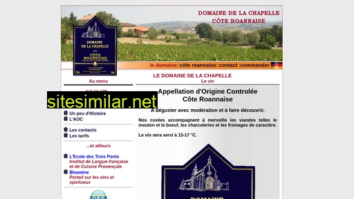domainelachapelle.fr alternative sites
