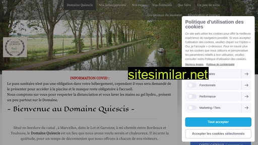 domainequiescis.fr alternative sites