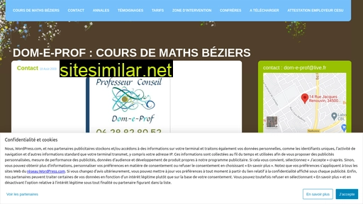 dom-e-prof.fr alternative sites
