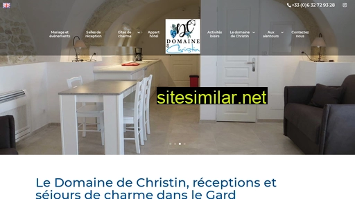 domaine-de-christin.fr alternative sites