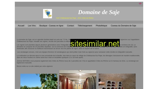 domaine-de-saje.fr alternative sites
