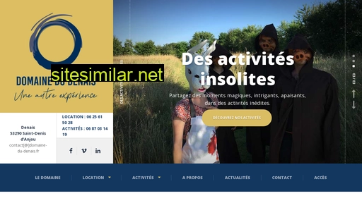 domaine-du-denais.fr alternative sites