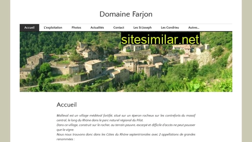 domaine-farjon.fr alternative sites
