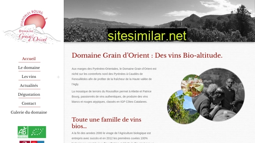 domaine-graindorient.fr alternative sites