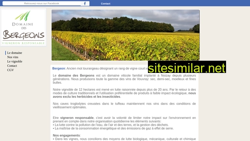 domainedesbergeons.fr alternative sites
