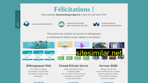 domainedesgarrigues.fr alternative sites