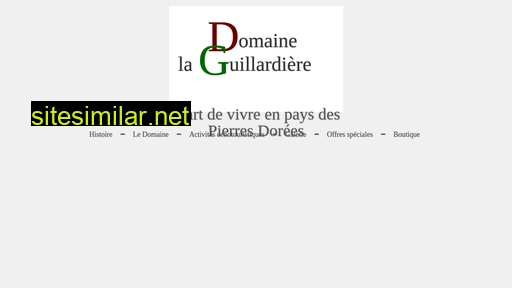domainelaguillardiere.fr alternative sites