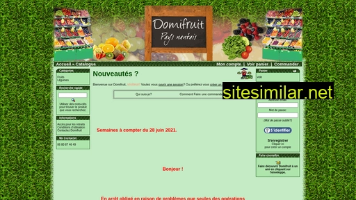 domifruit.fr alternative sites