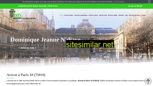 dominique-jeanne-ndiaye.fr alternative sites