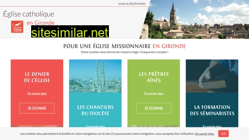 donnons-bordeaux.catholique.fr alternative sites