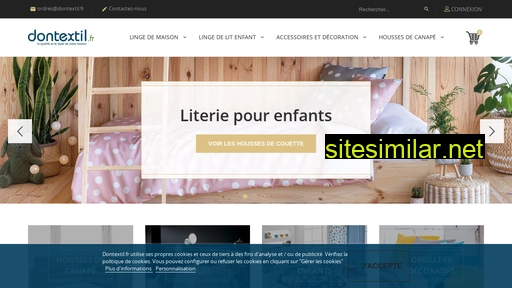 dontextil.fr alternative sites